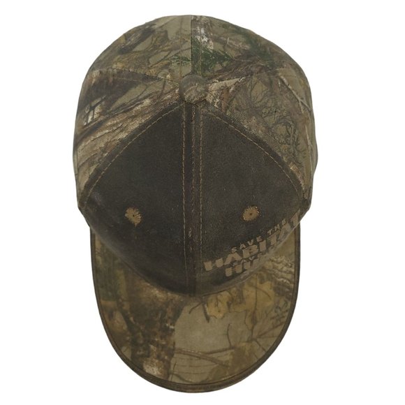 Outdoor Cap National Wild Turkey Federation Strapback Camouflage Cap Hunter NWTF - Picture 8 of 10